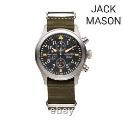 Jack Mason Aviation Chronograph JM-A102-021 Watch Quartz Men's