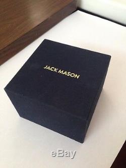 Jack Mason JM-A201-009 Aviation Grey Dial Date Rose Gold-tone Bracelet Watch