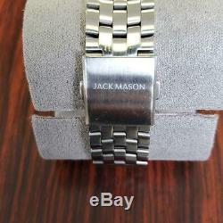 Jack Mason JM-D101-002 Diver 300M Quartz Blue Dial Steel Men's Watch with Box 42mm