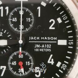 Jack Mason Jm-a102 Pursuit Chronograph Avaitor Men's Swiss Watch