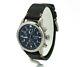 Jack Mason Men's Aviation Chronograph Leather Watch Jm-a102-015, New