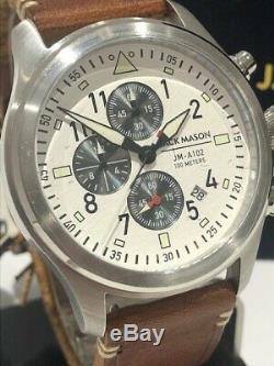 Jack Mason Men's Aviation Pursuit Chronograph Watch JM-A102-201 NWT