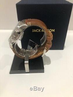 Jack Mason Men's Aviation Pursuit Chronograph Watch JM-A102-201 NWT