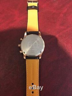 Jack Mason Men's NAUTICAL Chronograph Watch JM-N102-025 Rose Gold with extra strap