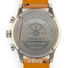 Jack Mason Nautical Quartz Chronograph Stainless with Blue Dial JM-N102-019