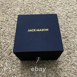 Jack Mason Pursuit Aviator Automatic Watch Brown Leather Strap Mens JM-A101-040