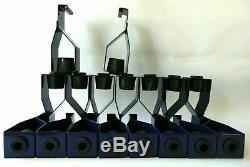 Job Lot 58x Navy Mason HDQF Acoustic Green Coded Rubber Ceiling Hangers