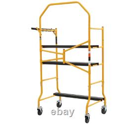 Job Site Series 5 ft. X 4 ft. X 2-1/2 ft. Scaffold 900 lbs. Load Capacity New