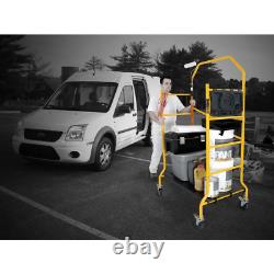 Job Site Series Scaffold 900 Lbs Load Capacity Heavy Duty 5 x 4 x 2-1/2 Feet