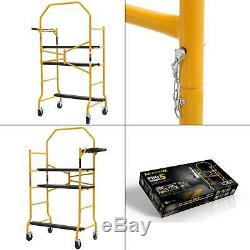 Job site series 5 ft. X 4 ft. X 2-1/2 ft. Scaffold 900 lbs. Load capacity new