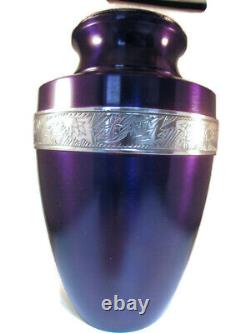 MASONIC MASON Purple 200 adult cremation urn for ashes