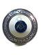 Mason Masonic Logo Beige 200 Cu In Adult Cremation Urn Silver Floral Band