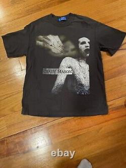 Marilyn Manson? #OVDY Rare Crazy Mason T-shirt Size M VERY RARE! HTF