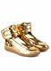 Mason Margiela Mens Gold Future Hi Sneakers Nwt Retail $1,080 Size 12