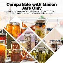 Mason NEW Vacuum Sealer Kit for Foodsaver Jar Sealer Attachment Fo with accessor