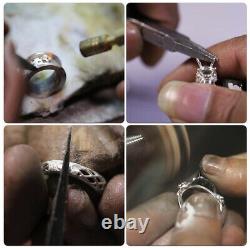 Masonic Skull Ring Diamond Mason Skull Wedding Ring For Men 925 Sterling Silver
