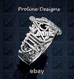 Master Mason Scottish Rite Ring Unique Design in Sterling Silver Style 002S