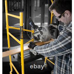 MetalTech Scaffolding Set 900lbs Load Capacity Ladders Light Equipment Tools