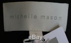 Michelle Mason Metallic Cutout Mini Dress Us 2 Uk 6