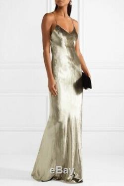 Michelle Mason gold velvet gown