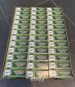 NEW SEALED 36 Boxes/12 Lids In Each BALL Regular Mouth Dome Lids For Mason Jars