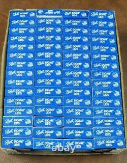 NOS Lot of 60 Boxes Ball Mason Regular Mouth Canning Jar Dome Lids Total 720