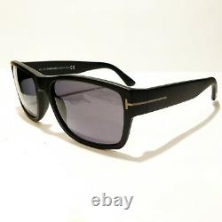NWT- Tom Ford Mason TF445 02D Sunglasses Black Square Polarized +Case $465