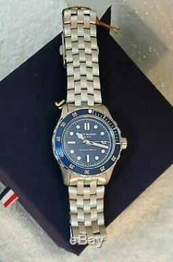 New $315 Jack Mason 42 mm Seamount Navy Dial Men's Stainless Steel Diver Watch