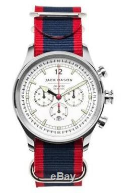 New Jack Mason Mens Nautical Chronograph Watch, 42mm