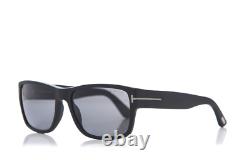 New Tom Ford Tf 445 02d Mason Matte Black Authentic Polarized Sunglasses 58 MM