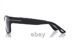 New Tom Ford Tf 445 02d Mason Matte Black Authentic Polarized Sunglasses 58 MM