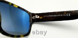 New Tom Ford Tf 445 52b Havana Gradient Authentic Sunglasses Tf445 58-17