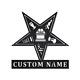 Personalized Name Oes Order Of The Eastern Star Masonic Metal Sign, Wall Decor