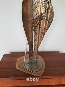 RARE One Of A Kind Sculpture Of New York Artist MOLLY MASON Titled Summer Moon
