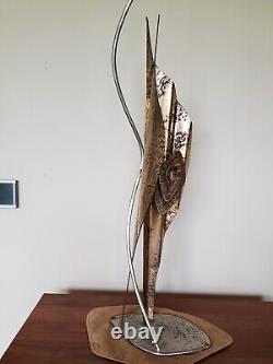 RARE One Of A Kind Sculpture Of New York Artist MOLLY MASON Titled Summer Moon