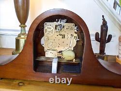 Rare Vintage Howard Miller Millenium Edition Mason Chiming Mantel Clock