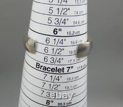 STR1781 James Mason sterling cuff bracelet 23g 13mm