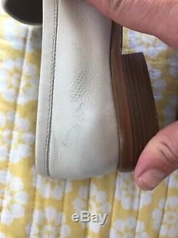 Salvatore Ferragamo Mason Saddle Soft Calfskin Loafer With Gold Buckle 7 $550