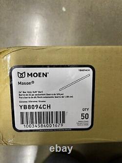 Set of 50 Moen 24 Towel Bar Only from the Mason Collection ModelYB8094CH