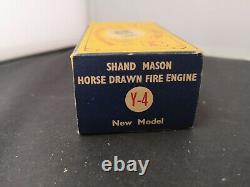 T462-matchbox Models Of Yesteryear Y-4 Shand Mason Horse Drawn Fire Engine & Box