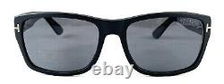TOM FORD Mason TF445 02D Sunglasses Frame 58-17-140 Black Polarized