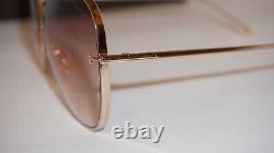 TOM FORD New Sunglasses NICKIE Rose Gold Brown Gradient TF842 28F 66 9 135