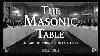 The Masonic Table Official Trailer The Art Of Dining In Freemasonry By Bt Media Productions