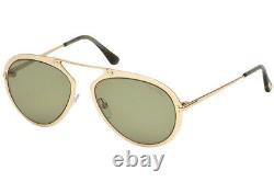 Tom Ford Dashel TF508 Gold 28N Aviator Metal Sunglasses Frame 55-18-145 FT508