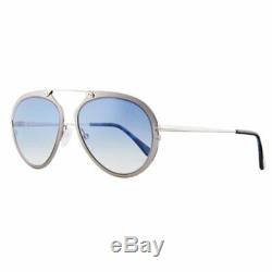 Tom Ford Dashel TF508 Silver 12W Aviator Metal Sunglasses Frame 53-18-145 FT508