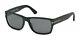 Tom Ford Ft0445 02d Sunglasses Matte Black/ Smoke Polarized Lens Authentic
