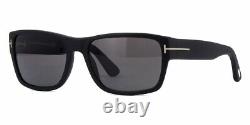 Tom Ford FT445 02D Mason Black 58-17-140 Polarized Sunglasses Authentic