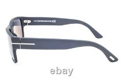 Tom Ford Mason Matte Black / Gray Polarized Sunglasses TF445 02D