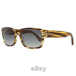 Tom Ford Mason TF445-F 50B Brown Yellow Bold Plastic Sunglasses 58-17-140 FT445F
