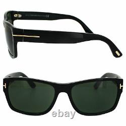 Tom Ford Sunglasses 0445 Mason 01N Shiny Black Green